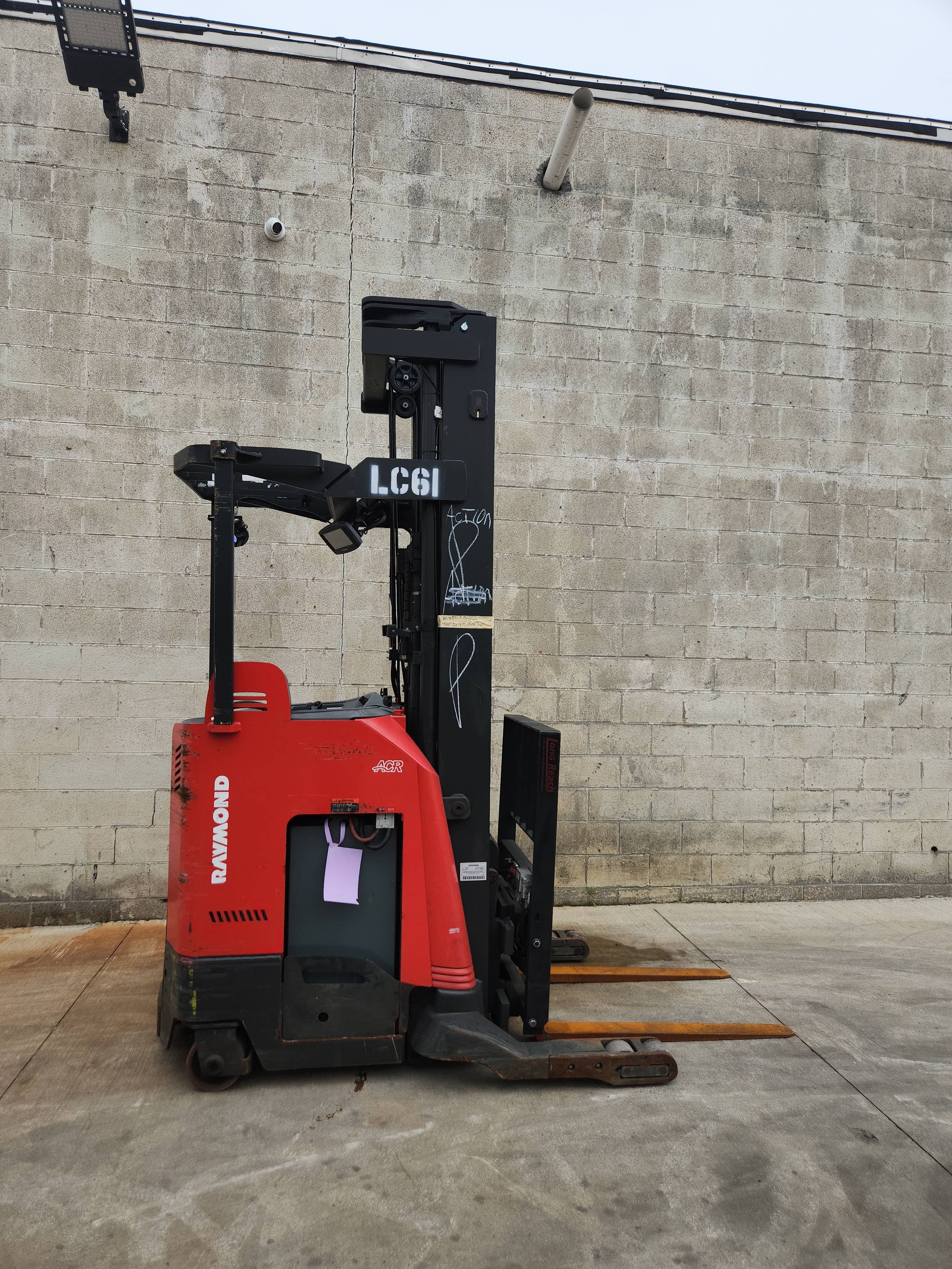 2019 Raymond Model: 730-R45TT 3,500lb Capacity Electric Forklift.