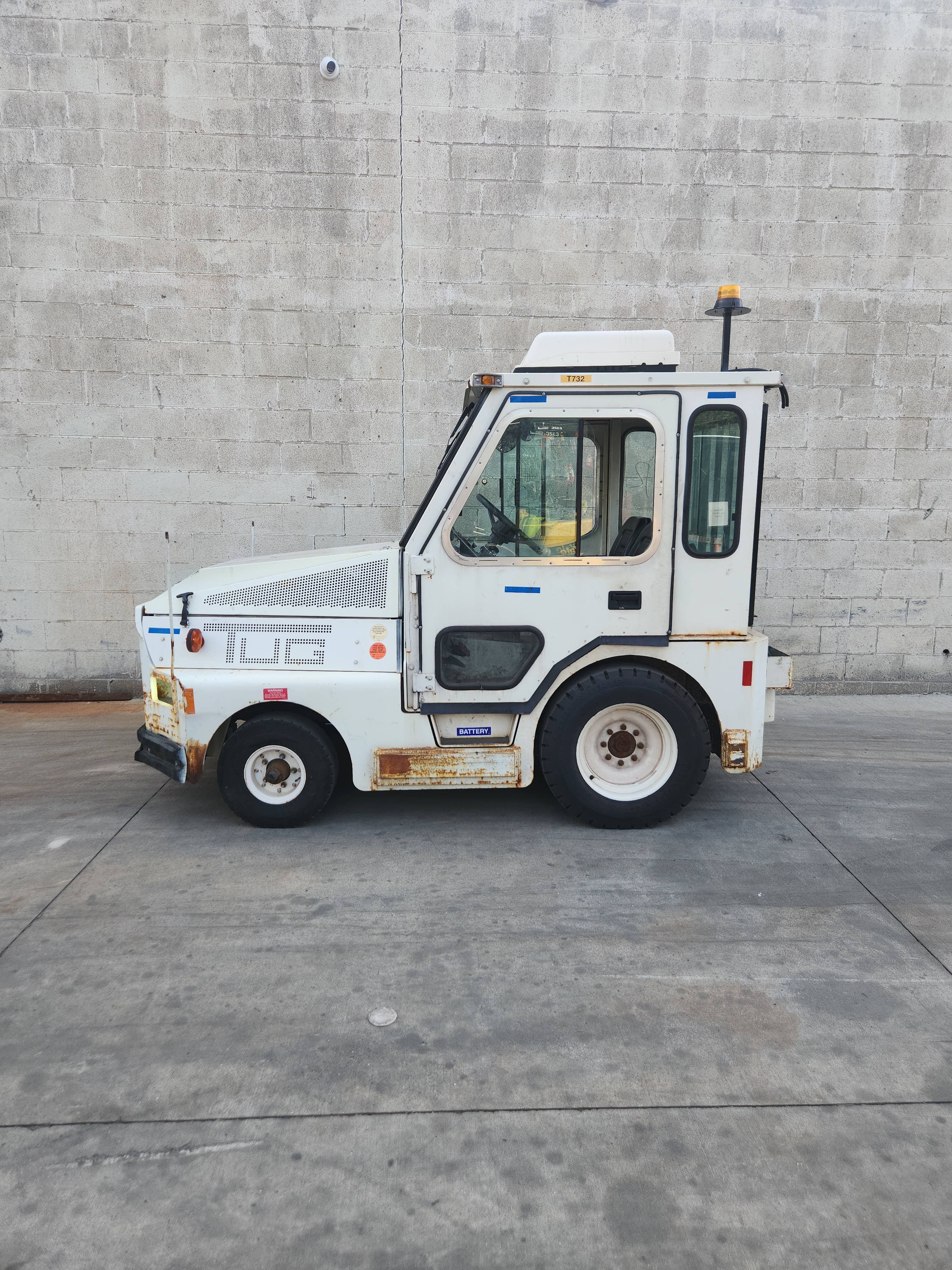 2021 TUG M1A60-44 Heavy-Duty Airport Baggage Tow Tractor with Enclosed Cab. Hours: 4,387