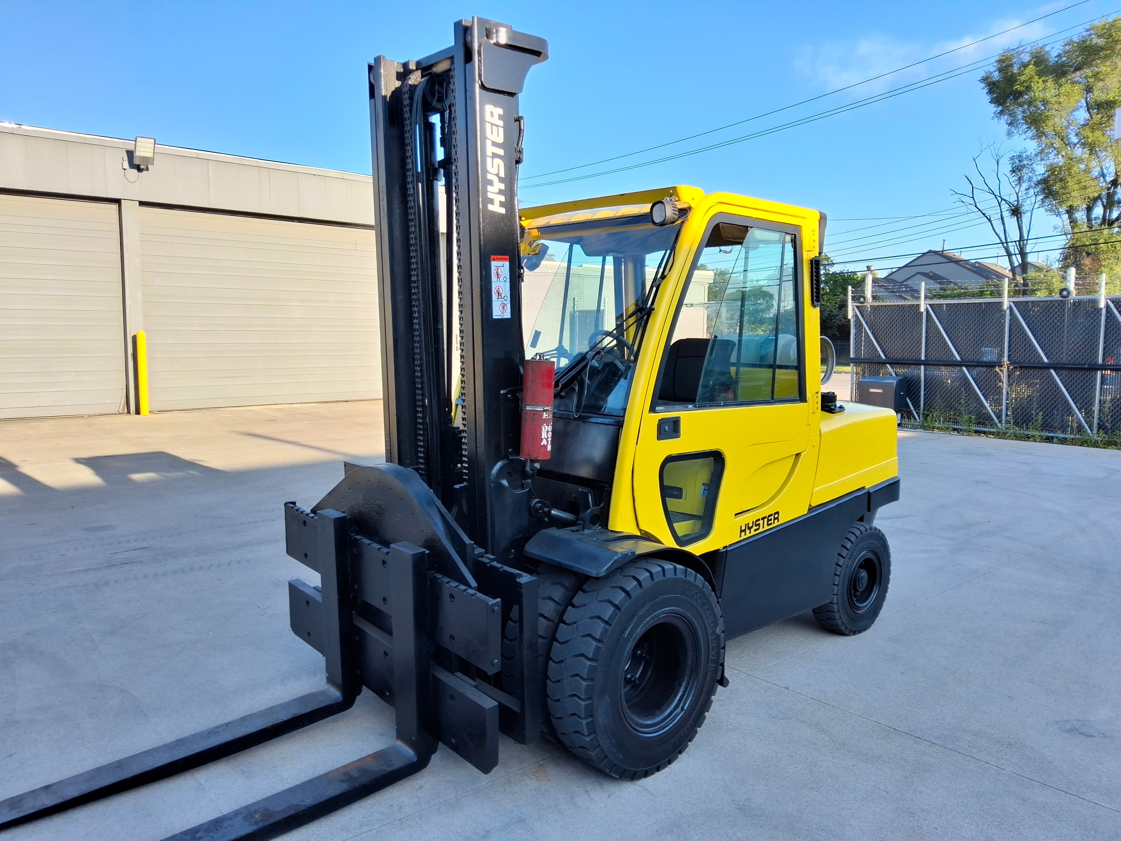 2012 Hyster Model: H120FT, 12,000lb Capacity . LP Powered Forklift.