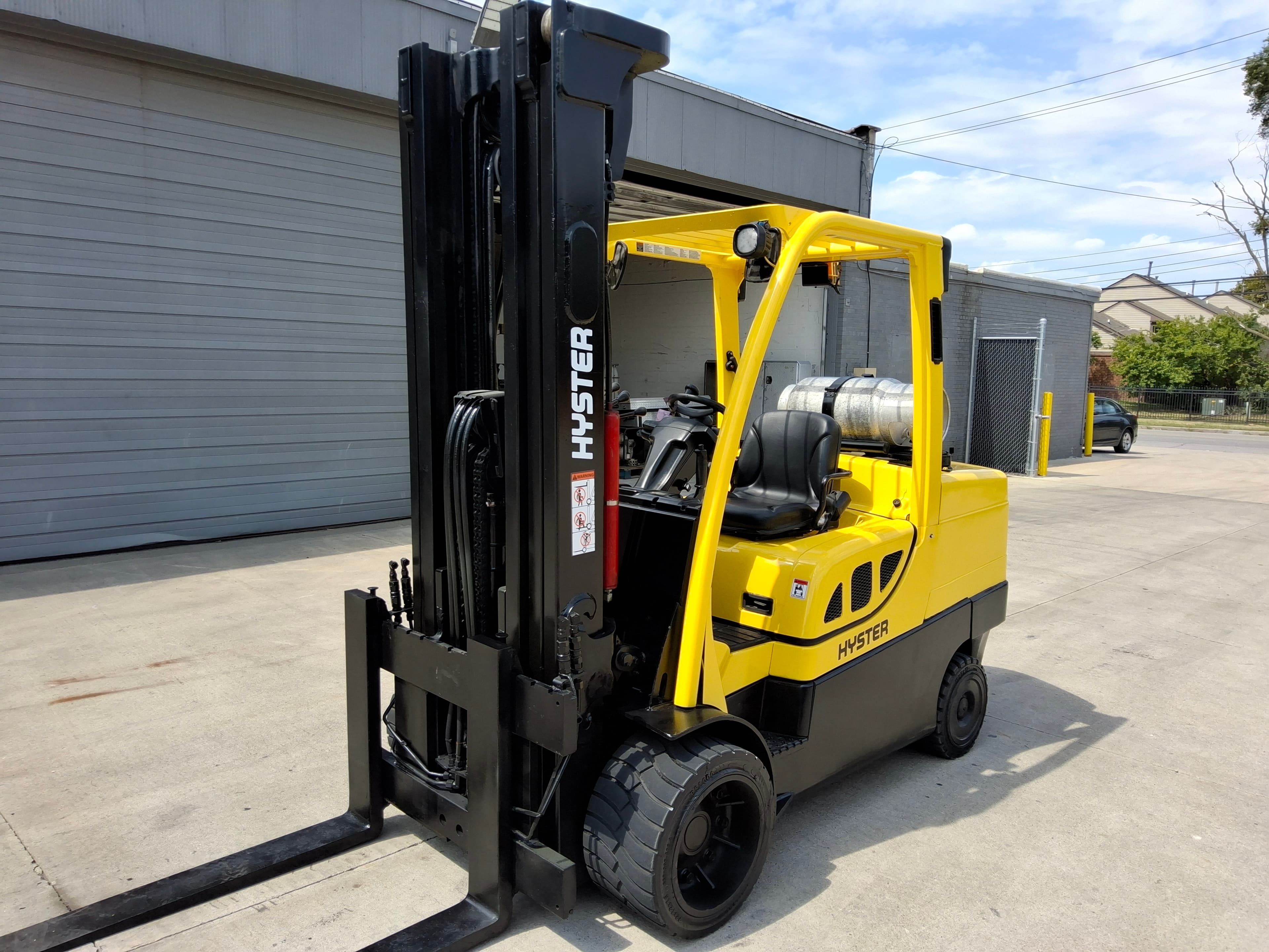 2014 Hyster S120FTS 12,000LB Capacity. Cushion Tire. LP Powered Forklift.