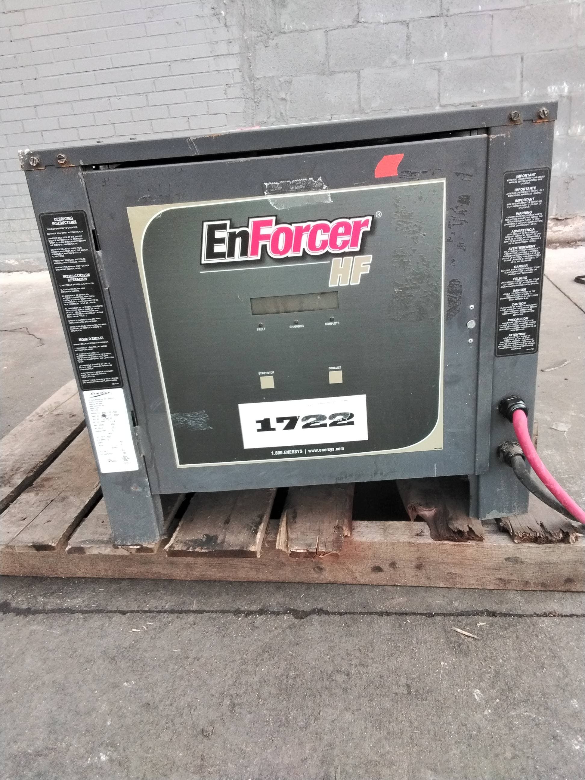 EnerSys EH3-12-900 24V Industrial Forklift Battery Charger #189