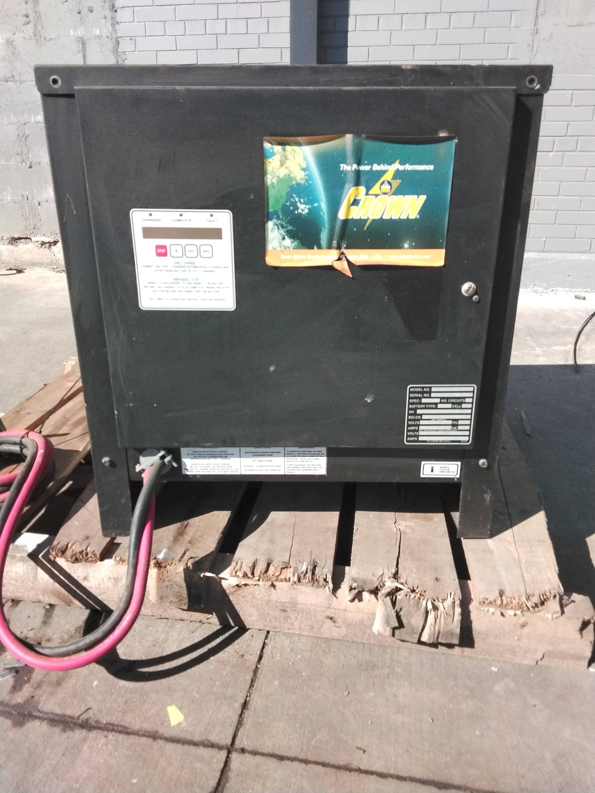 Crown Model: PHFP24-865R3 CRPH 48V Industrial Forklift Battery Charger