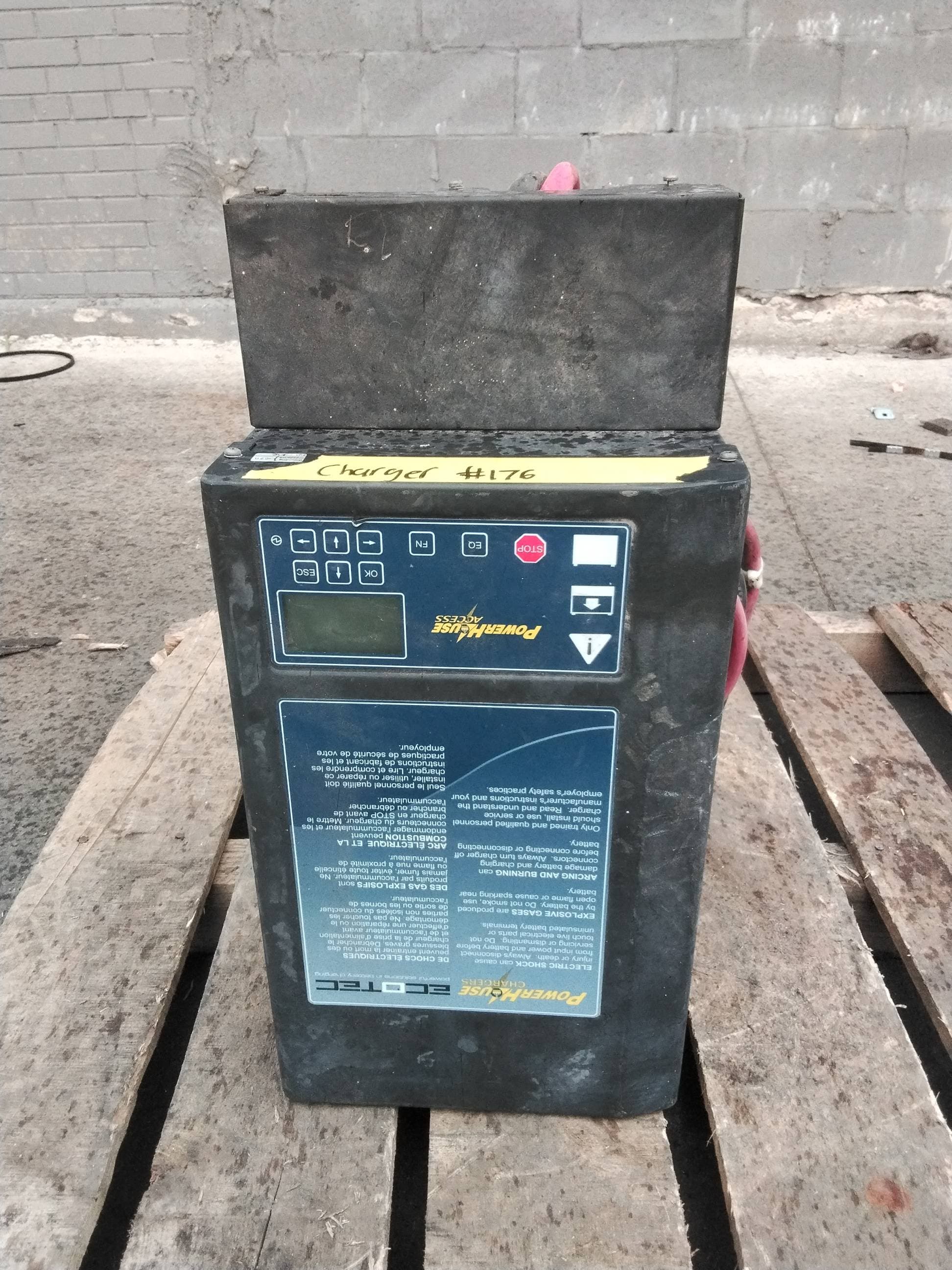 Ecotec ACCESS 8/24 24V Industrial Forklift Battery Charger #176