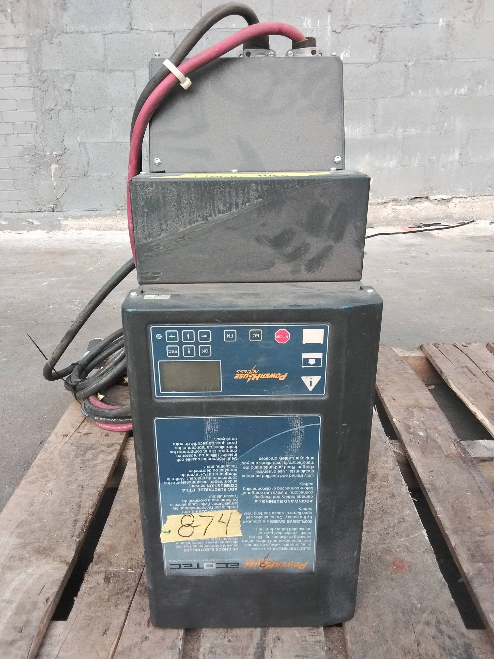 Ecotec ACCESS 20/48 IC 48V Industrial Forklift Battery Charger #165