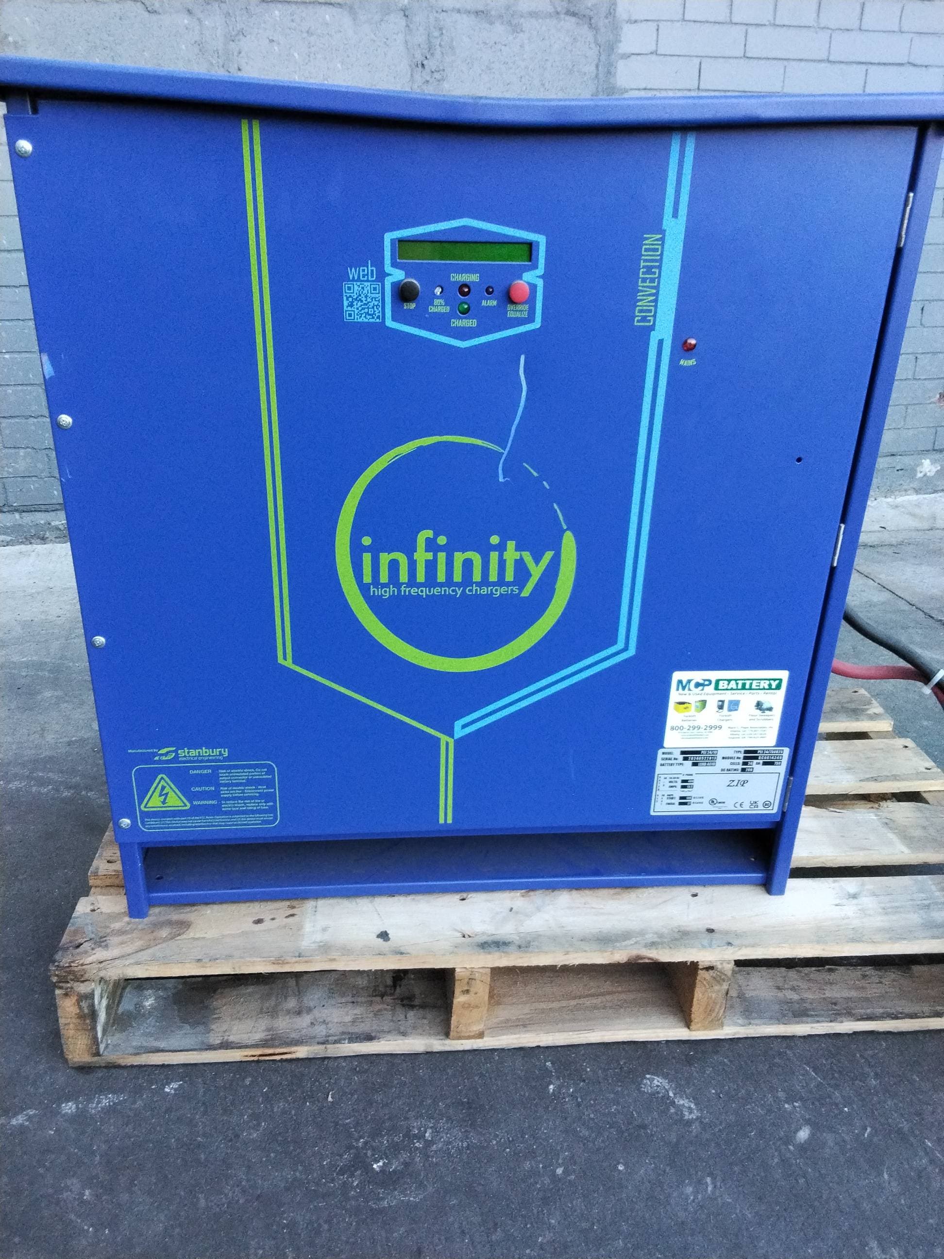 Stanbury Infinity Charger #203 – 48V High Frequency Battery Charger, 480V, 3 Phase