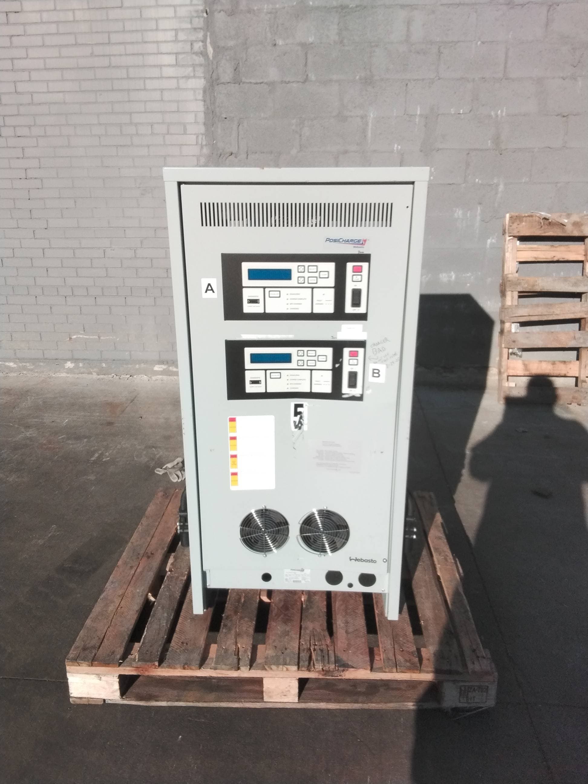 PosiCharge Webasto Model: DVS150 16-130V Industrial Forklift Battery Charger