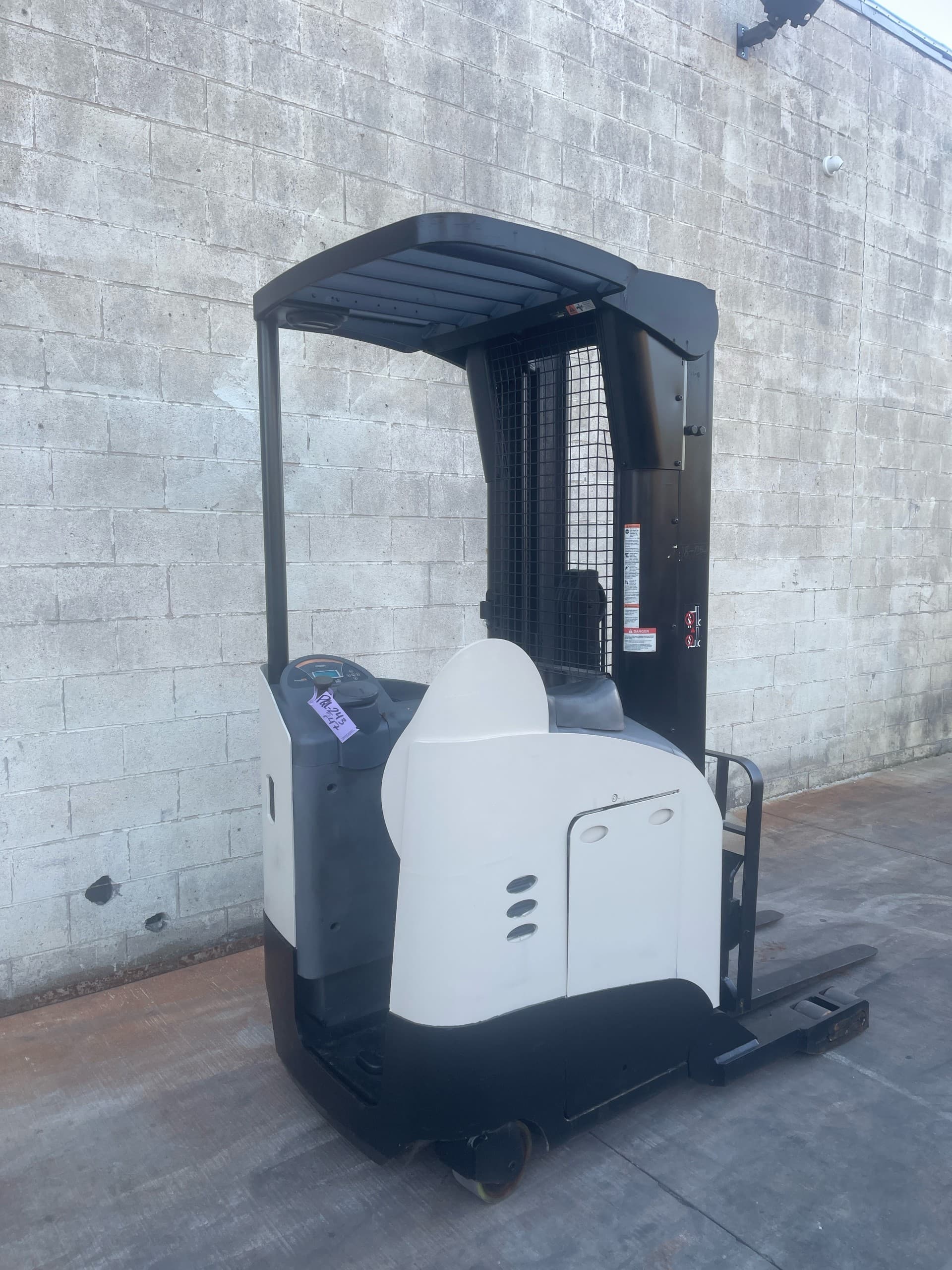 Crown RR5725-35 3,500 lb Electric Stand-Up Reach Truck Forklift