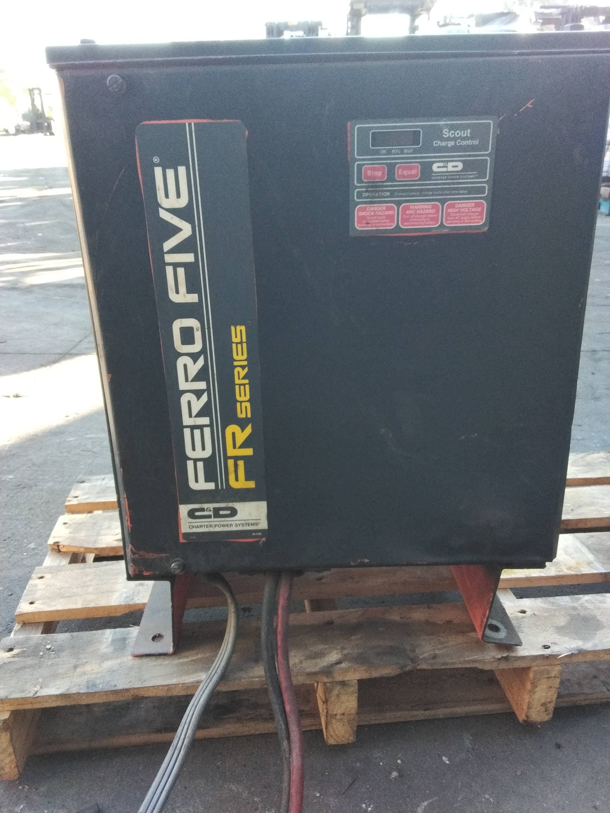 C&D Ferro Five FR12CE450S Charger #209 – 24V 85A Battery Charger, 480V, Single Phase
