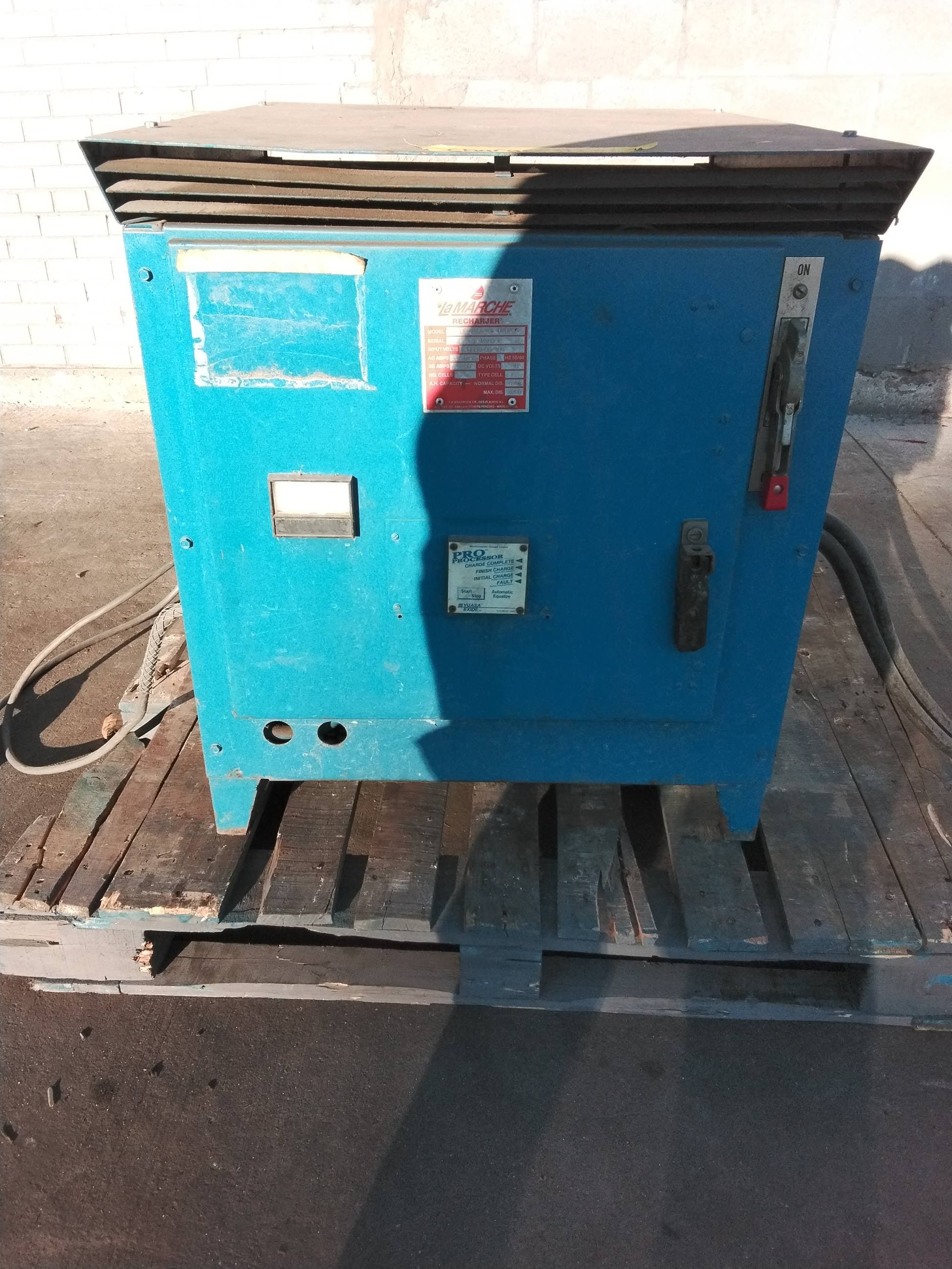 LaMarche A45B Charger #201 - 36V 160A Industrial Battery Charger, 480V 3 Phase