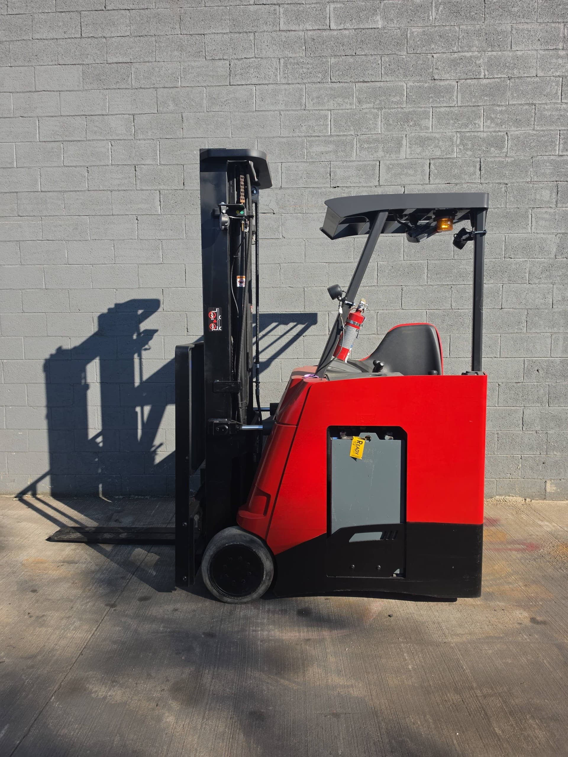 Raymond 415-C35TT 3,500LB Electric Reach Truck, 36V, Battery Included